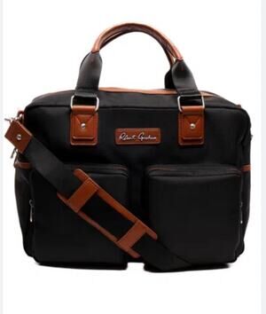 Robert Graham Black Jetsetter Travel Bag